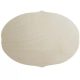 Wooden Base - Oval, Curved - Natural 15.5x21 cm (for small sculptures)